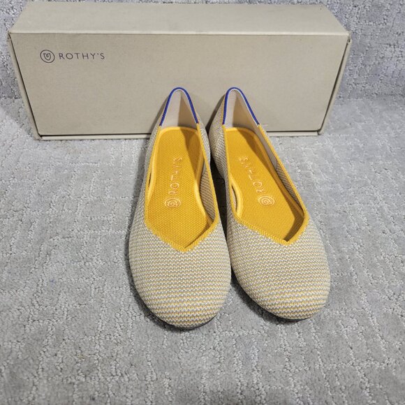 Rothy’s The Flat Dandelion Slip On Shoes Women's Size US 6, 8.5, 9, 11.5 - Picture 3 of 10